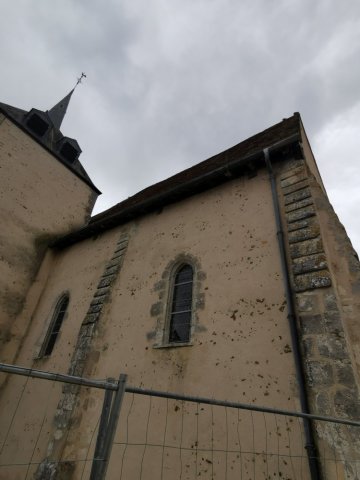 Dépigeonnage d'une Eglise dans l'Yonne 